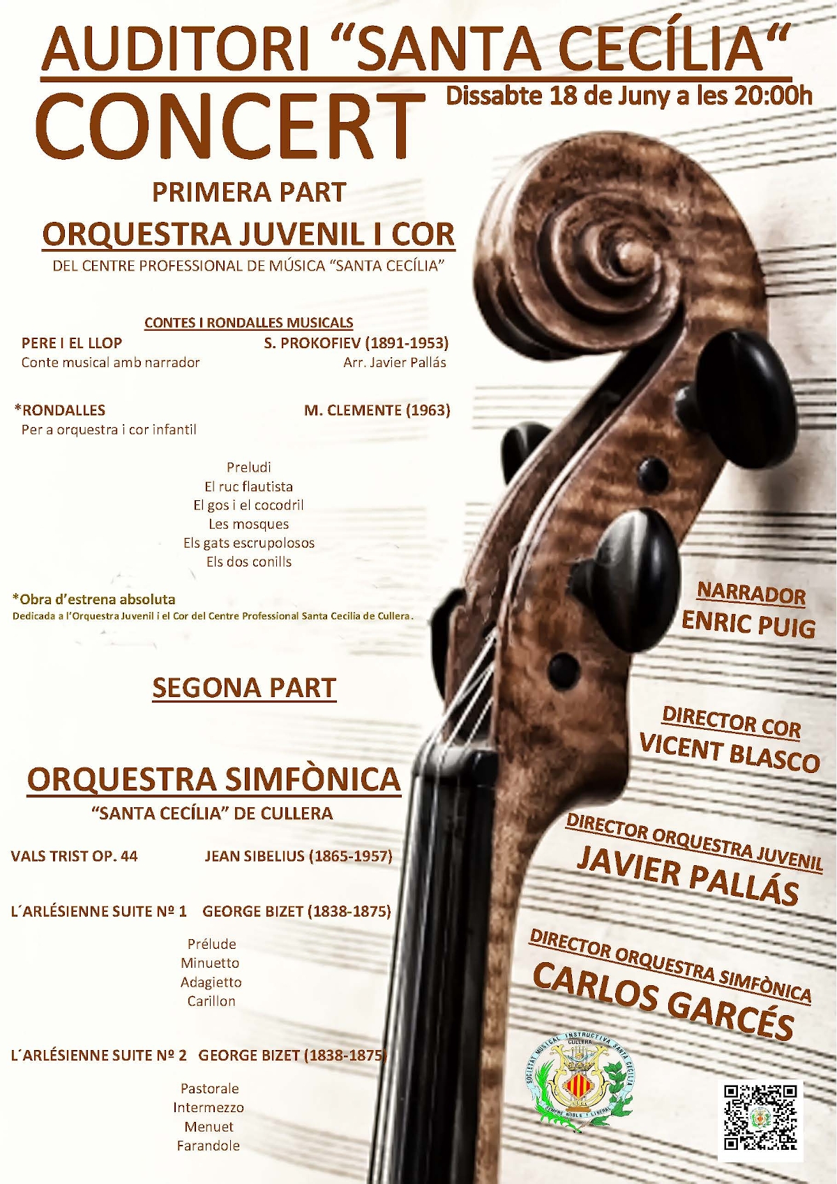 CARTEL CONCIERTO2 ORQUESTA JUVENIL Y SINFONICA